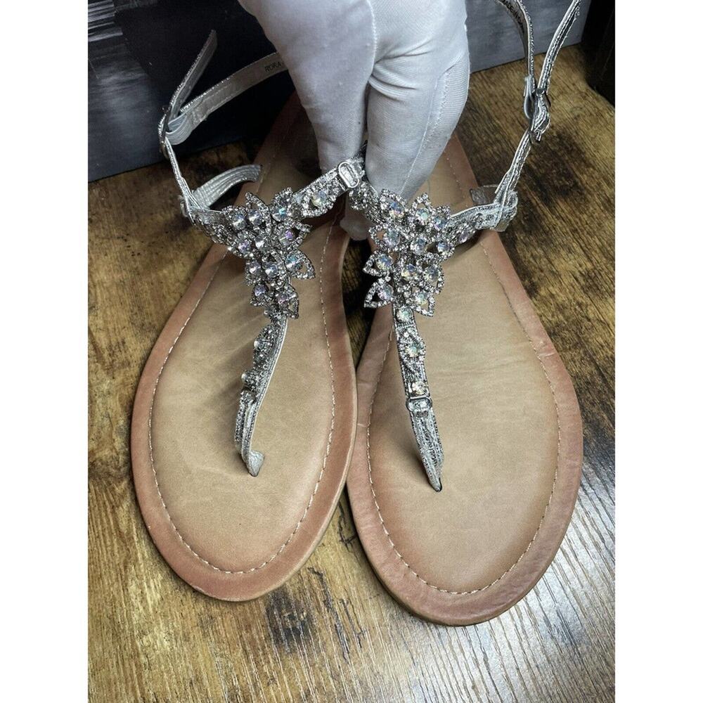 CG‎ Rhinestone Sandal's Women's Shoe Size 10